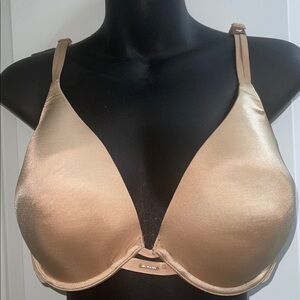 Victoria's Secret NWT Very Sexy lightly lined Plunge Satin Bra bling 38DD